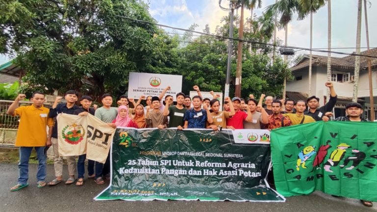 La Unión de Campesinos de Indonesia: Proceso de la formación sobre UNDROP y otros recursos jurídicos para sus miembros