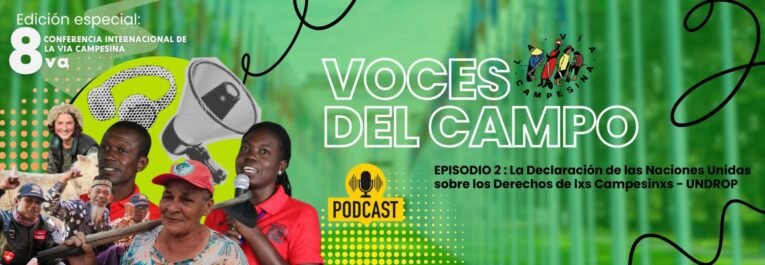 Podcast Voces del campo | Episodio 2 – La Declaración de las Naciones Unidas sobre los derechos de lxs campesinxs (UNDROP)