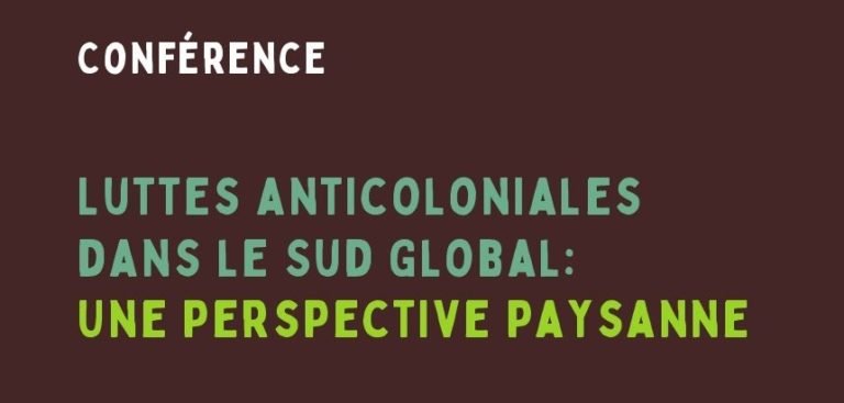 Anticolonial struggles in the Global South: A peasant perspective