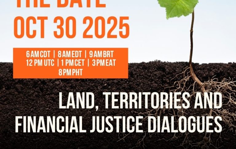 Dialogues sur les terres, les territoires et la justice financière