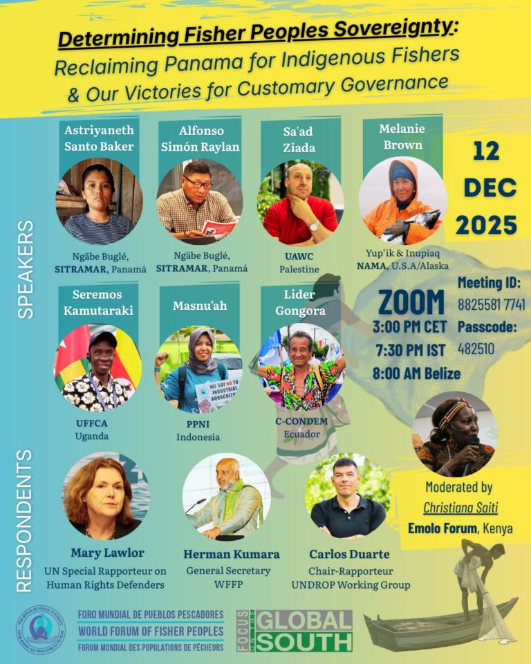 Determining Fisher Peoples Sovereignty: Reclaiming Panama for Indigenous Fishers and Our Victories for Customary Governance